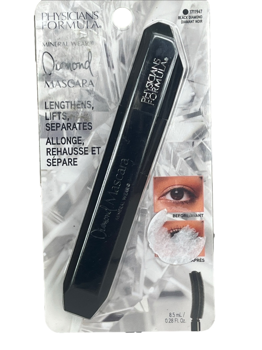 Physicians Formula Mineral Wear Diamond Mascara - Black Diamond